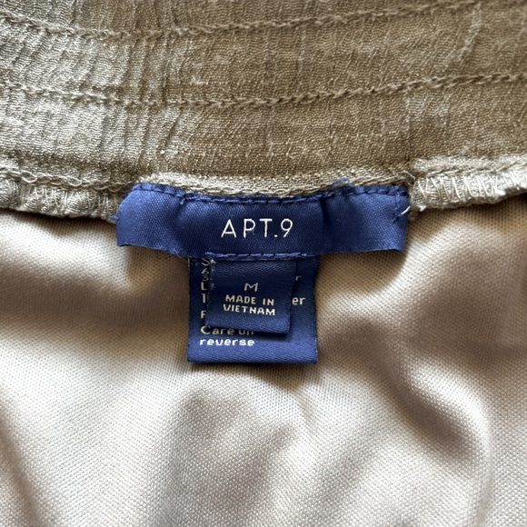 APT.9 Gray Midi Button Down Skirt - Picture 4 of 4